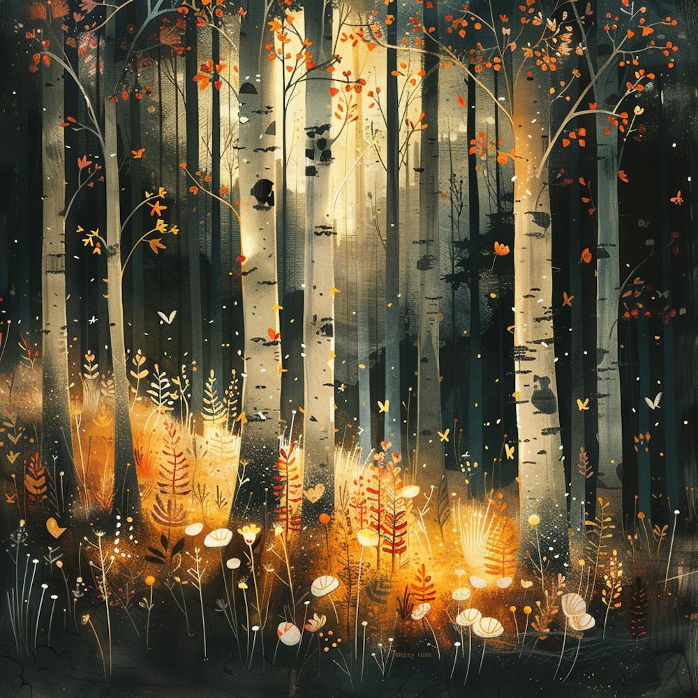 Autumn In The Forest