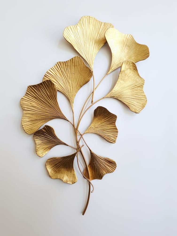 Ginkgo Leaf Wall Art 5