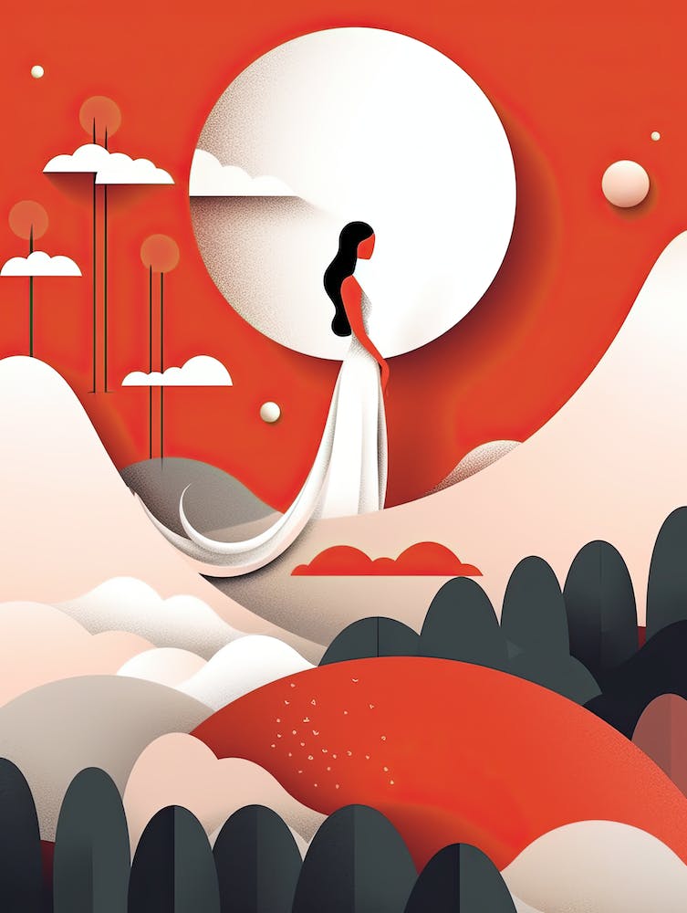 Woman In The Red Dress