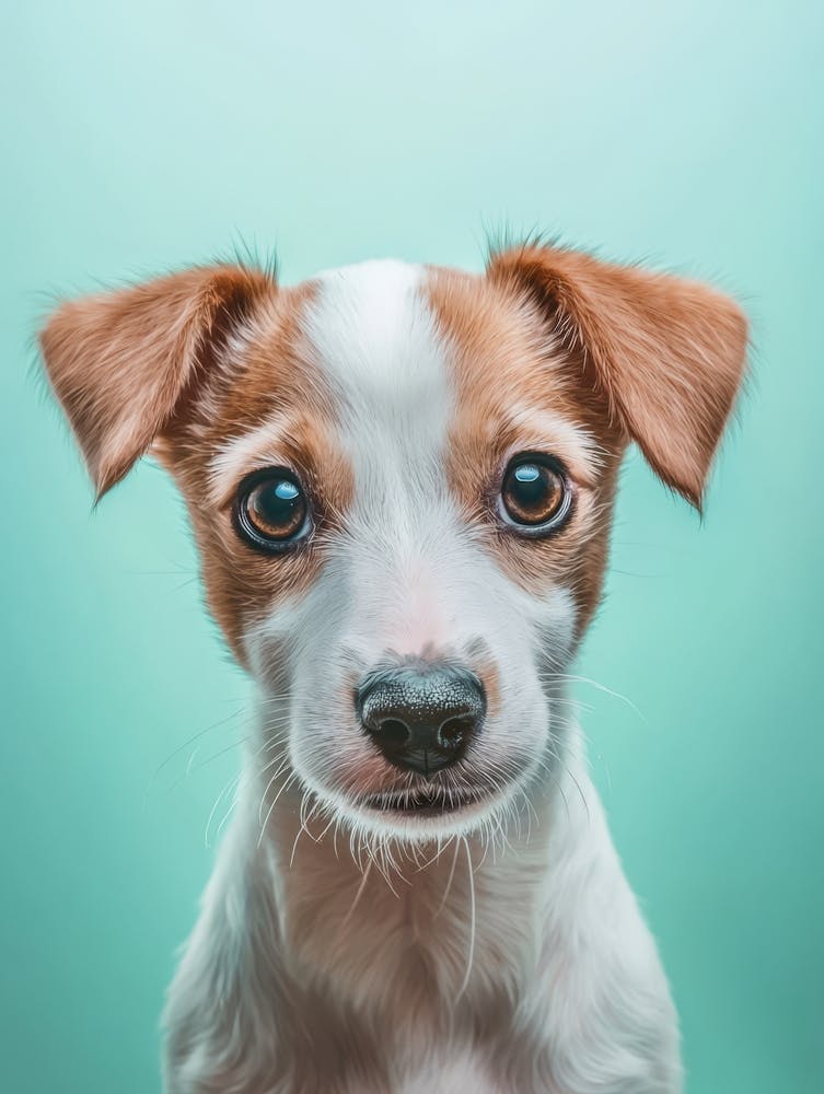 Jack Russell Terrier. Generated AI. 10