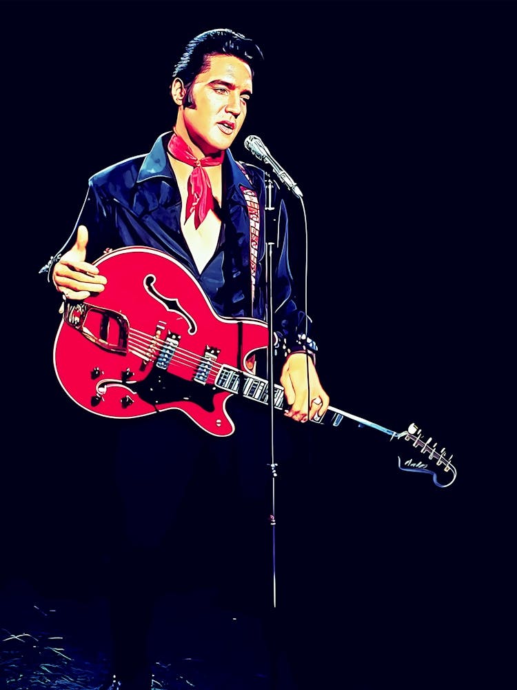 Elvis Presley Cartoon 1