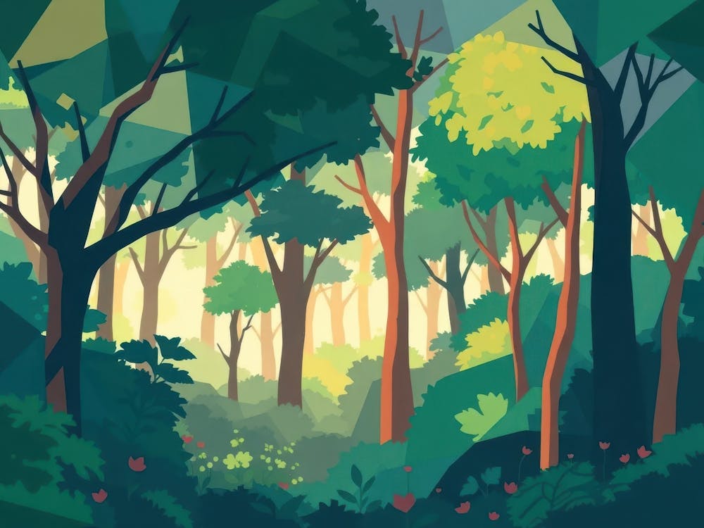 Abstract Forest 1