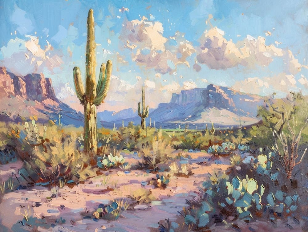 Western Landscapes Sonoran Desert Arizona 4