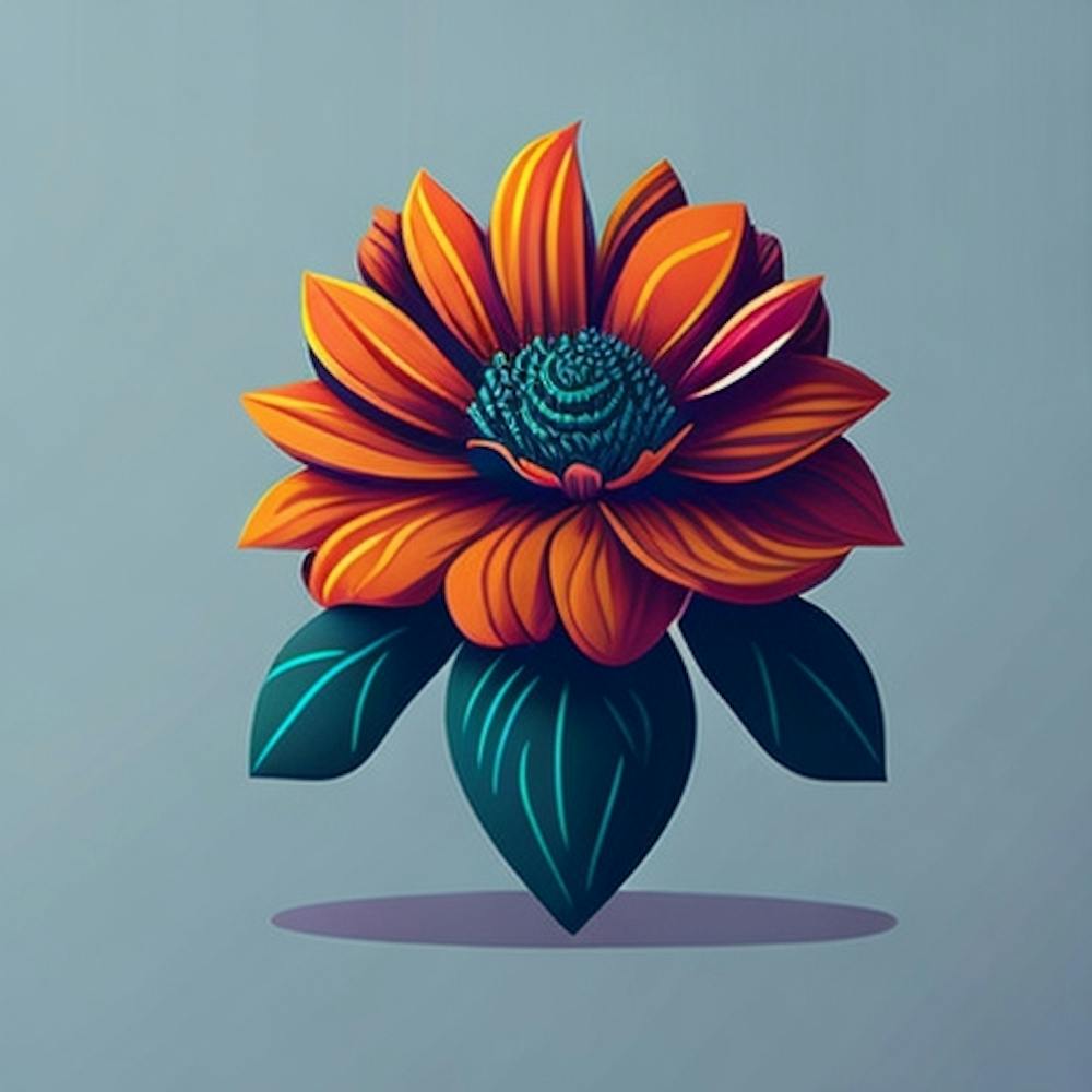 Abstract Flower
