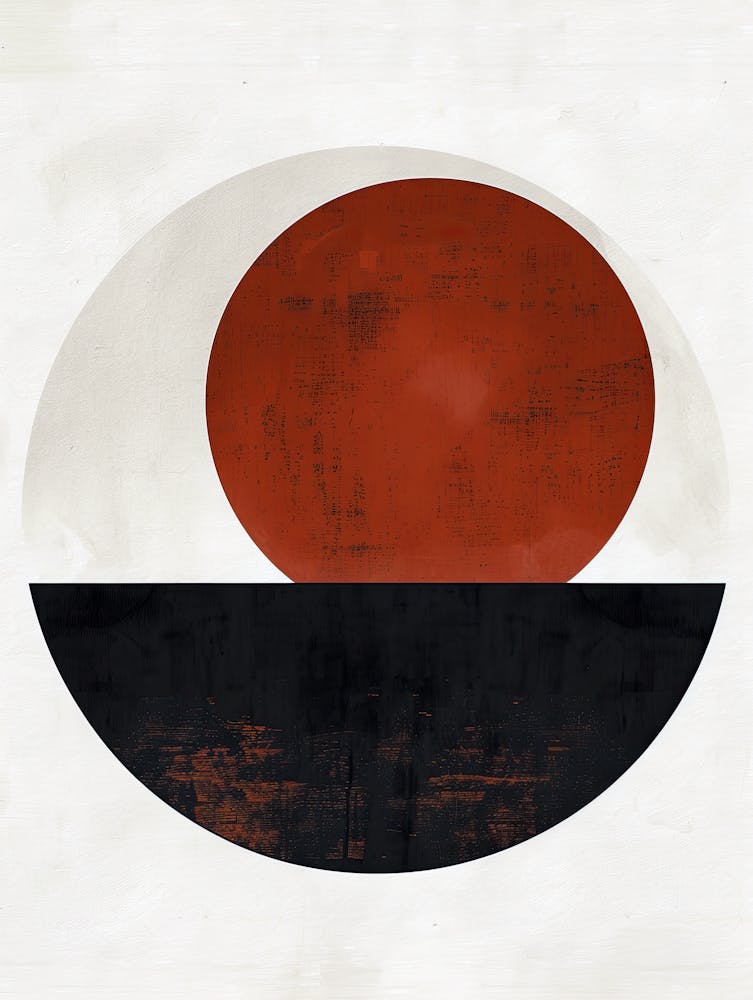 Ulm Abstract Flow - Minimalist Bauhaus