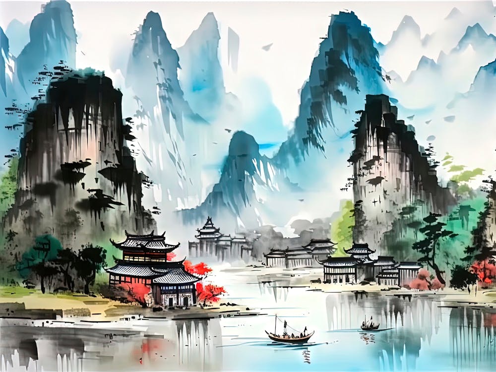Chinese Landscape Painting 4
