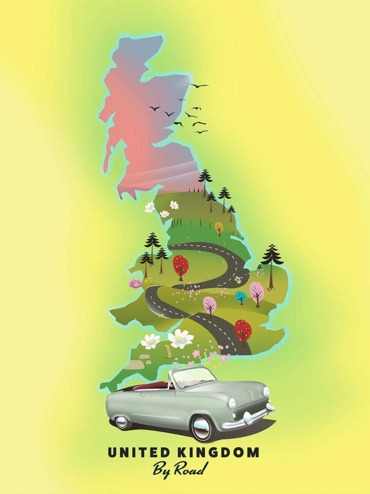 United Kingdom Travel map