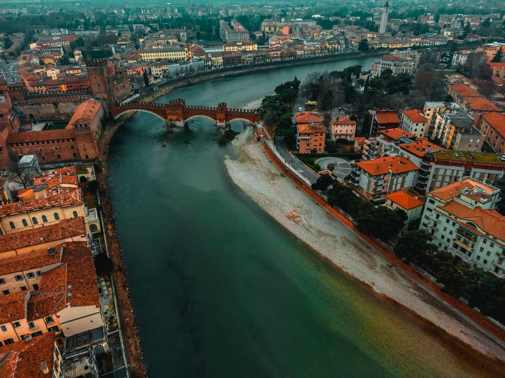Castelvecchio Bridge Print, Verona Italy