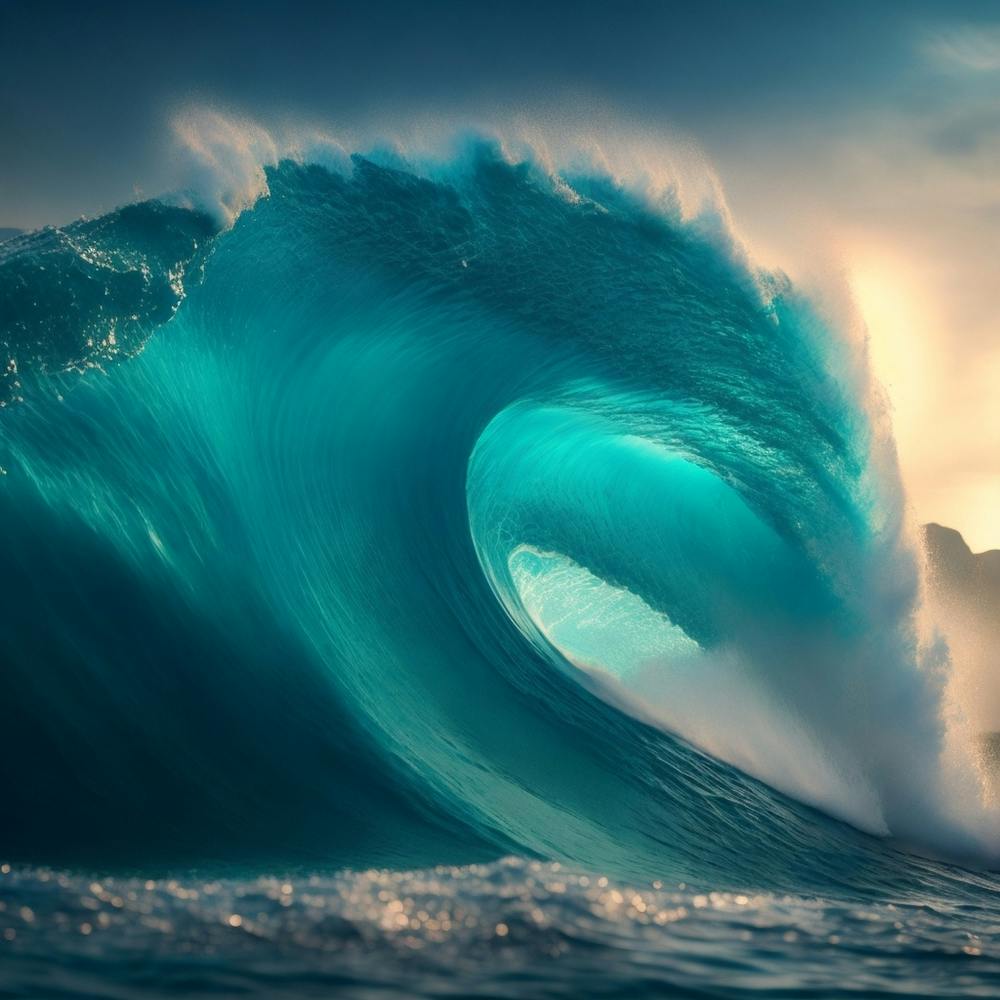 Ocean Wave Breaking