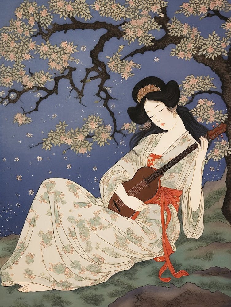 Beauté Ukiyo Style Japonais 15