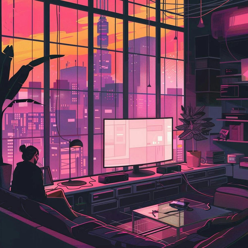 Cityscape Painting
