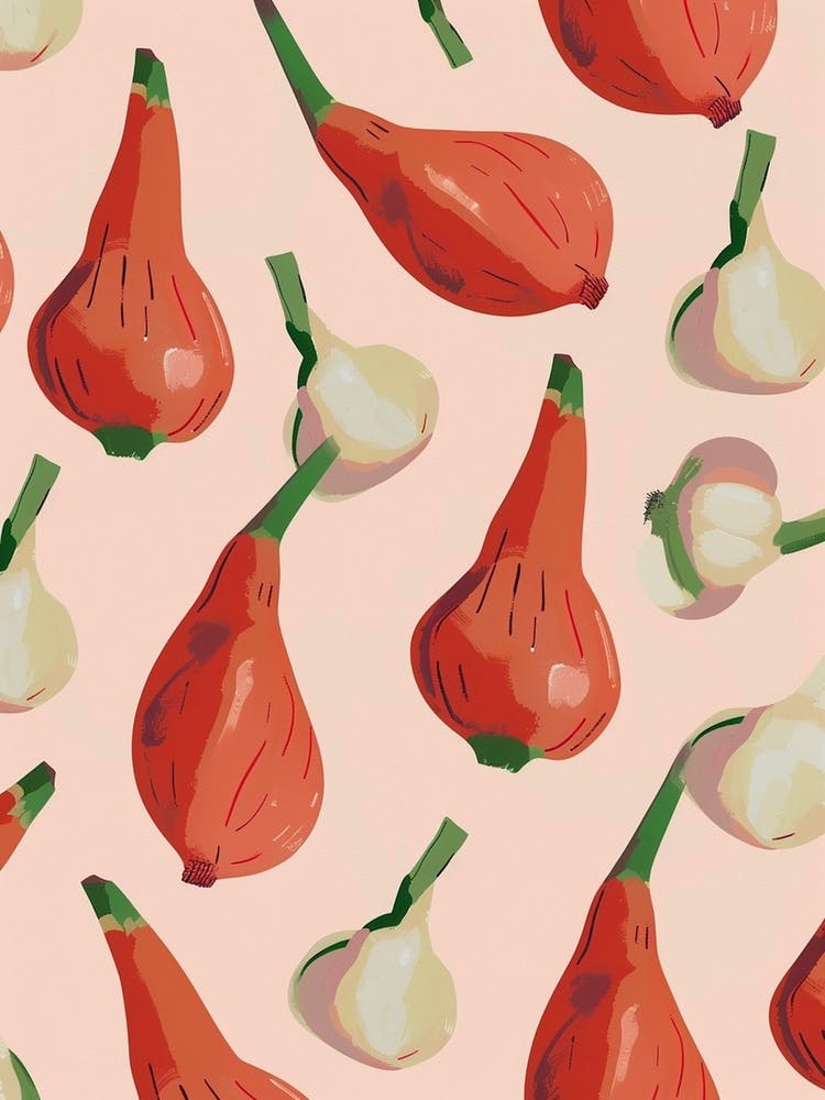 Garlic & Onion Pattern