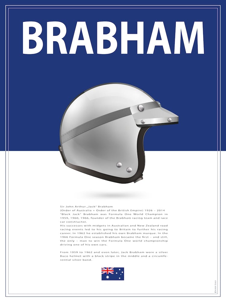 Jack Brabham Helmet