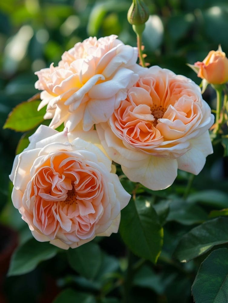 English Roses Painting Vintage Style 2