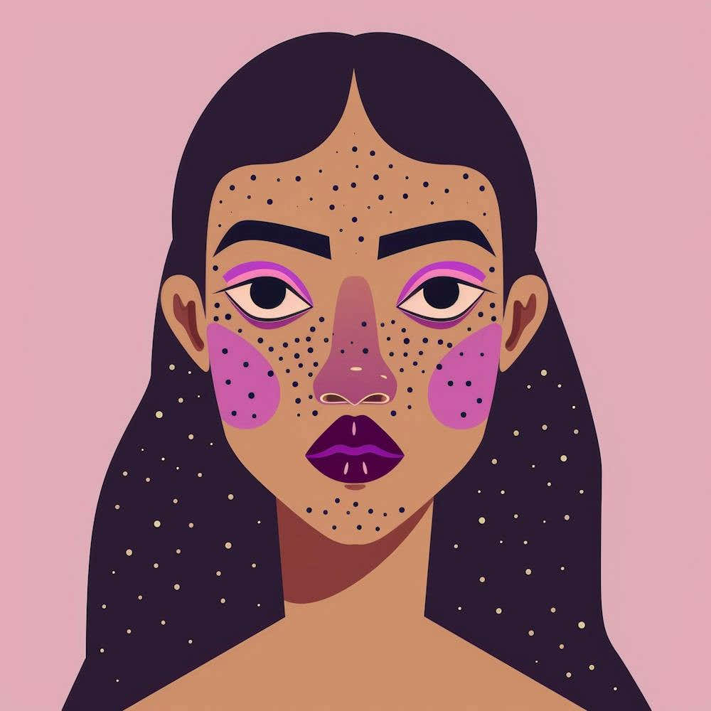 Girl With Freckles 5