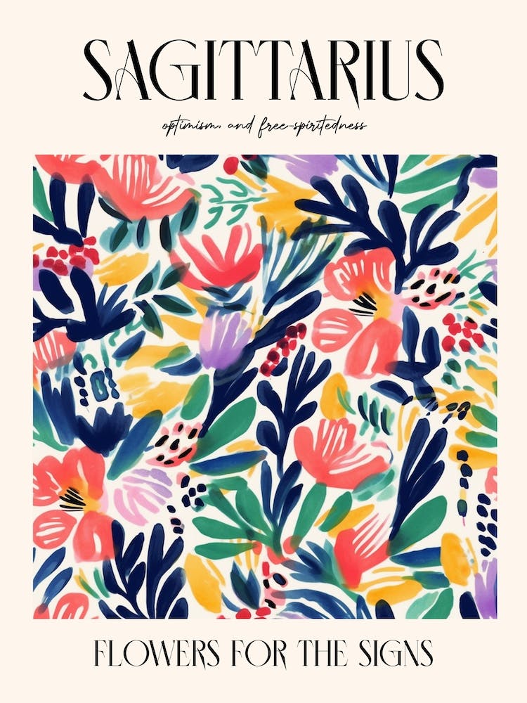 Flowers For The Signs Sagittarius 2 Zodiac Sign