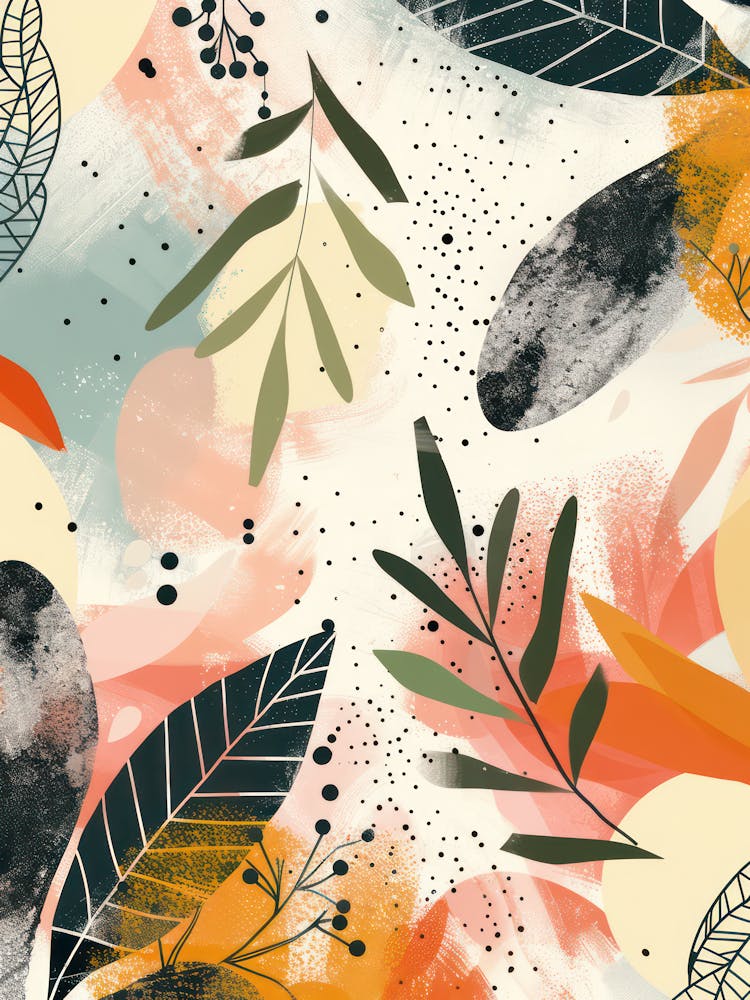 Abstract Floral Pattern
