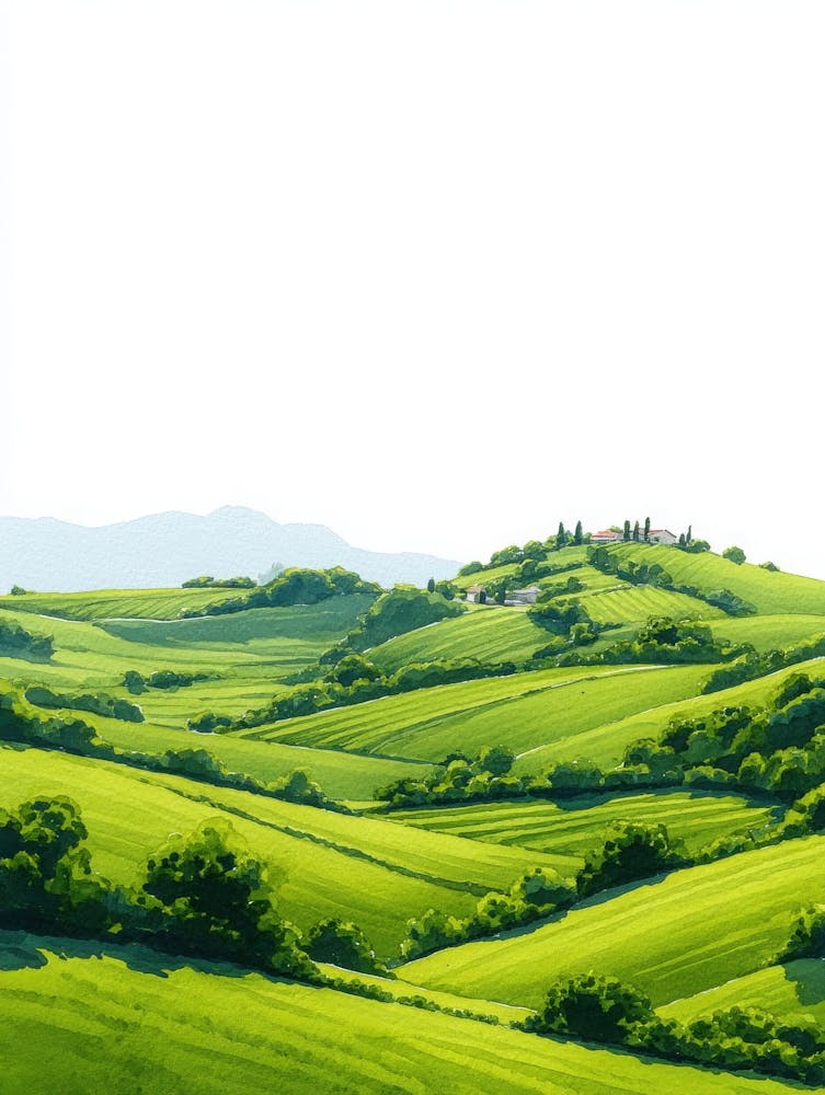 Aihrgdesign Isolated Watercolor Painting Of Countryside Lands 1374f21b 58eb 485f Bafe F9cf880f065f 2