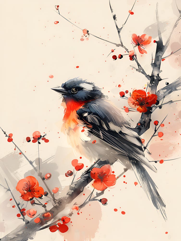 Chinese Bird Painting