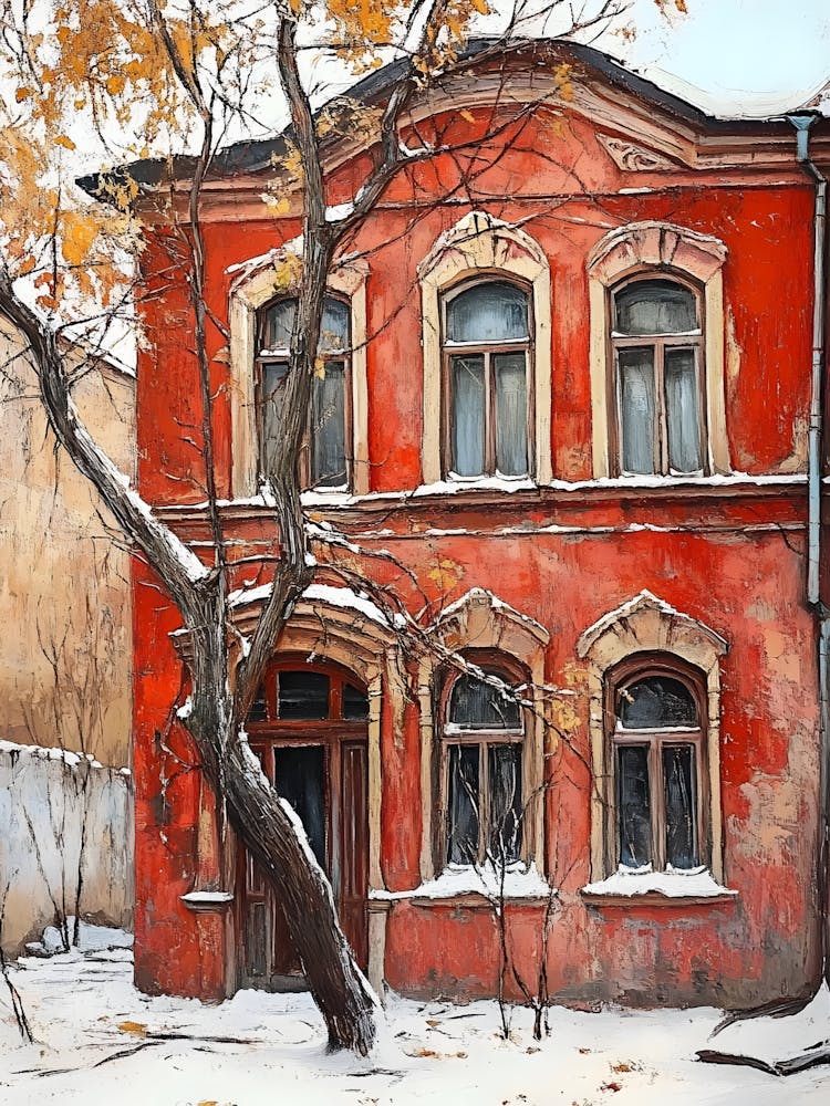 House In Winter