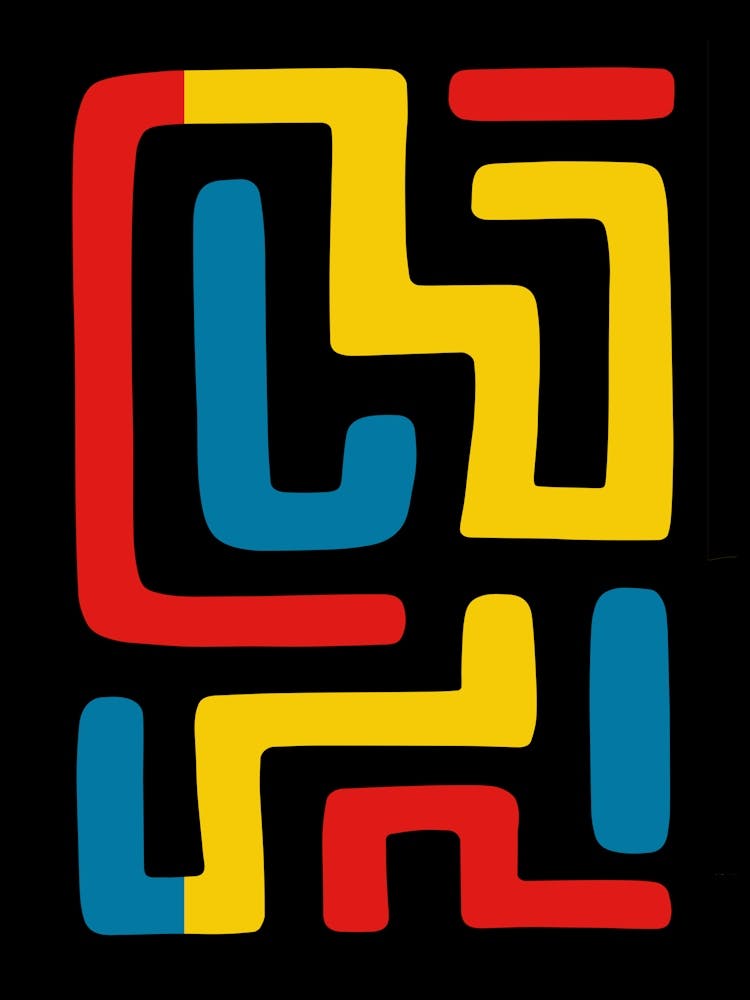 Mid Century Modern Composition 1