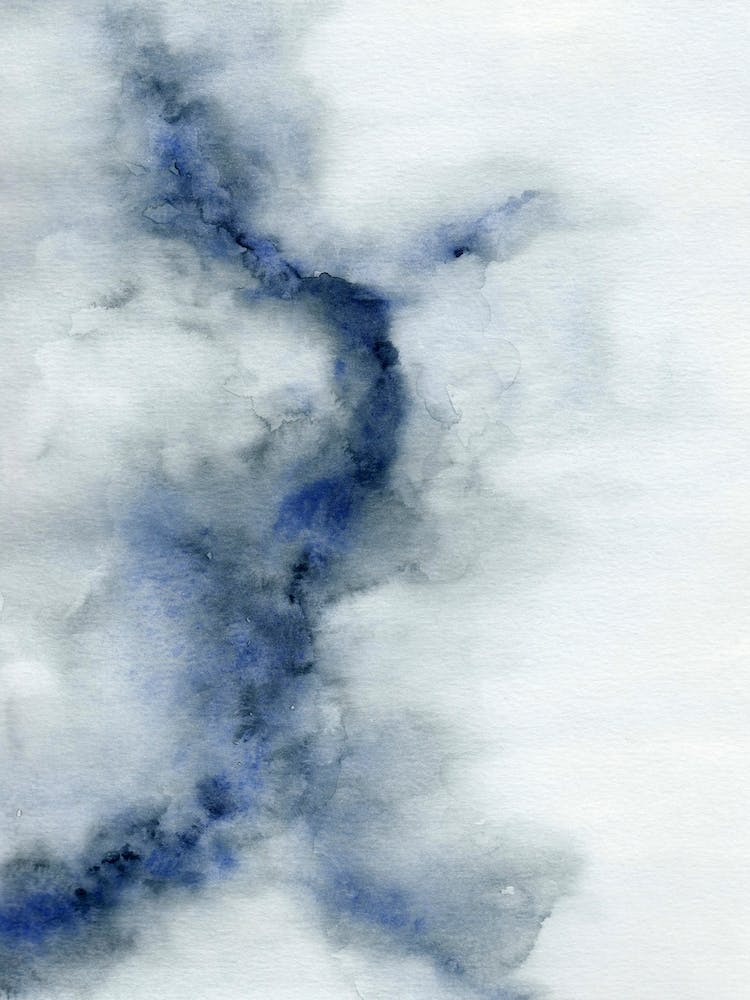 Indigo Abstract 3