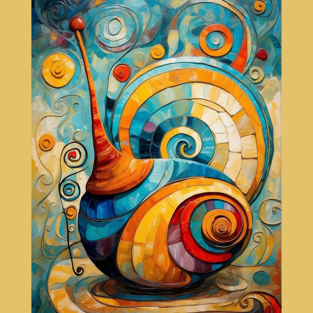 A Cute Snail Painting