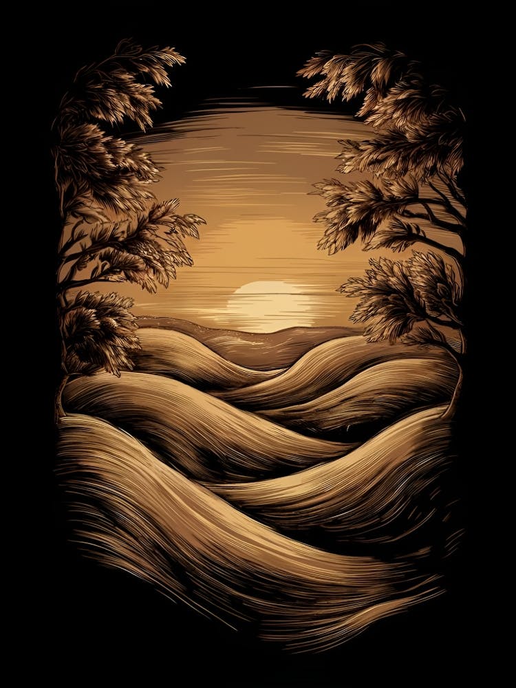 Sunset In The Hills