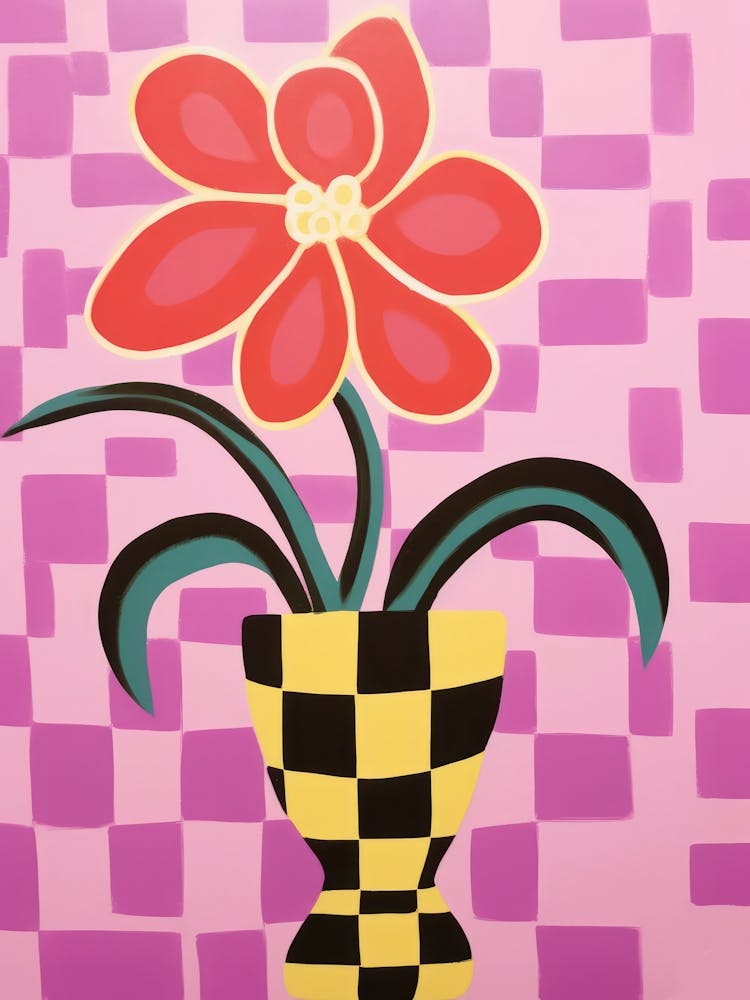 Orchids Flower Vase 7