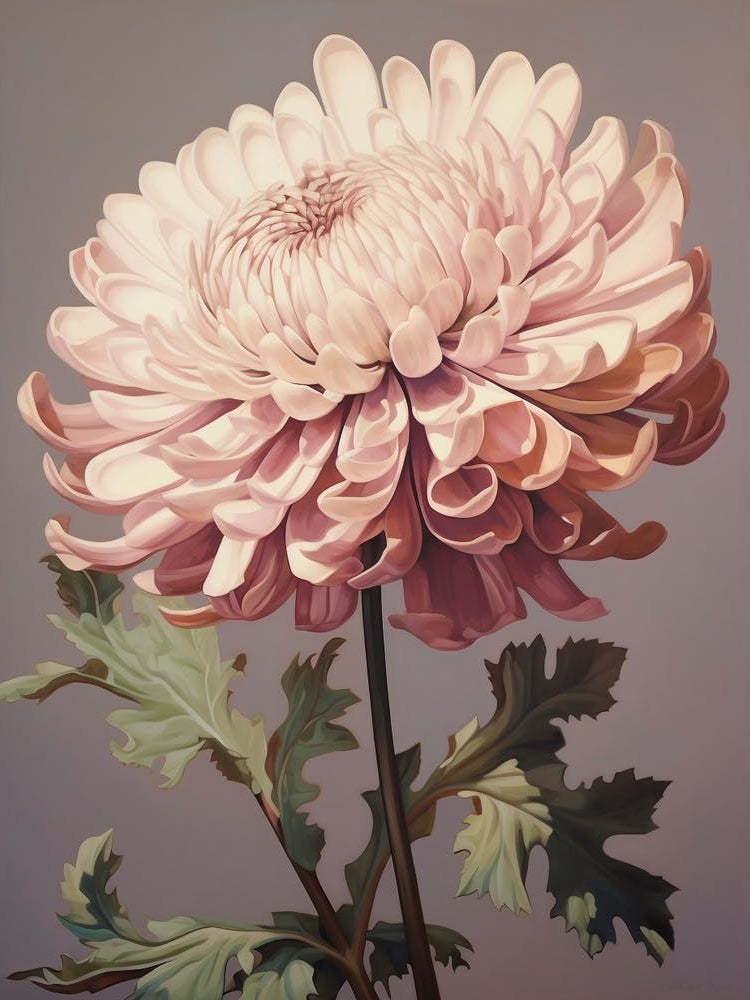 Floral Illustration Chrysanthemum 2