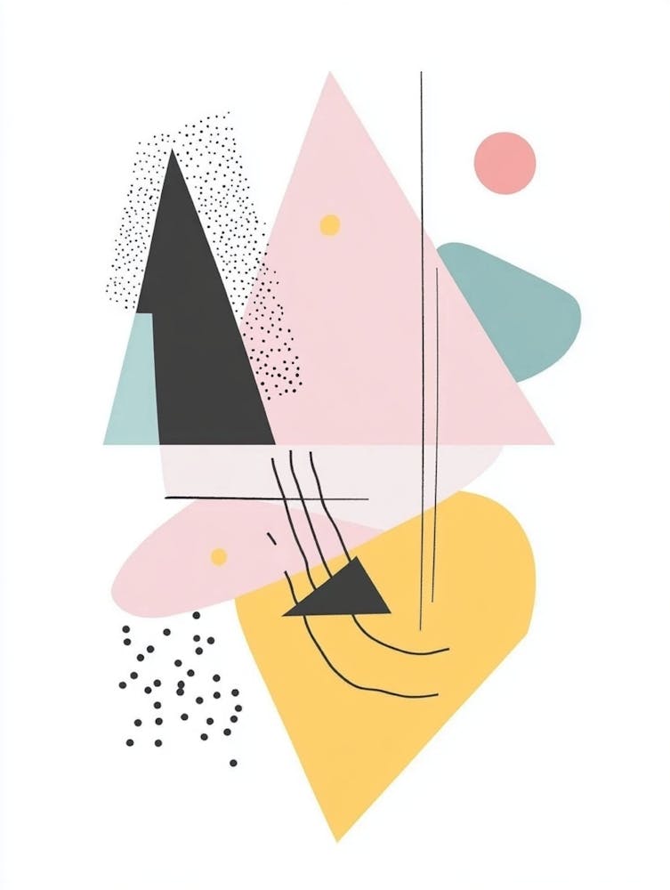 Abstract Triangles 8