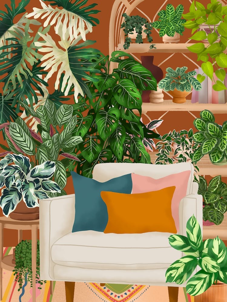 Cozy Plant Interior
