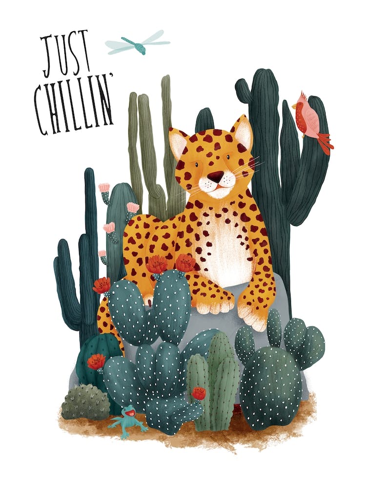 Jungle Chilling Jungle Leopard Fy