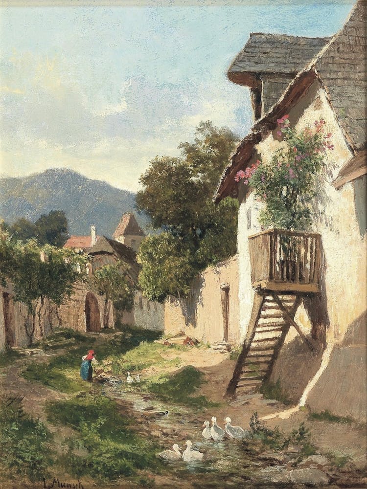 Village In The Mountains 1