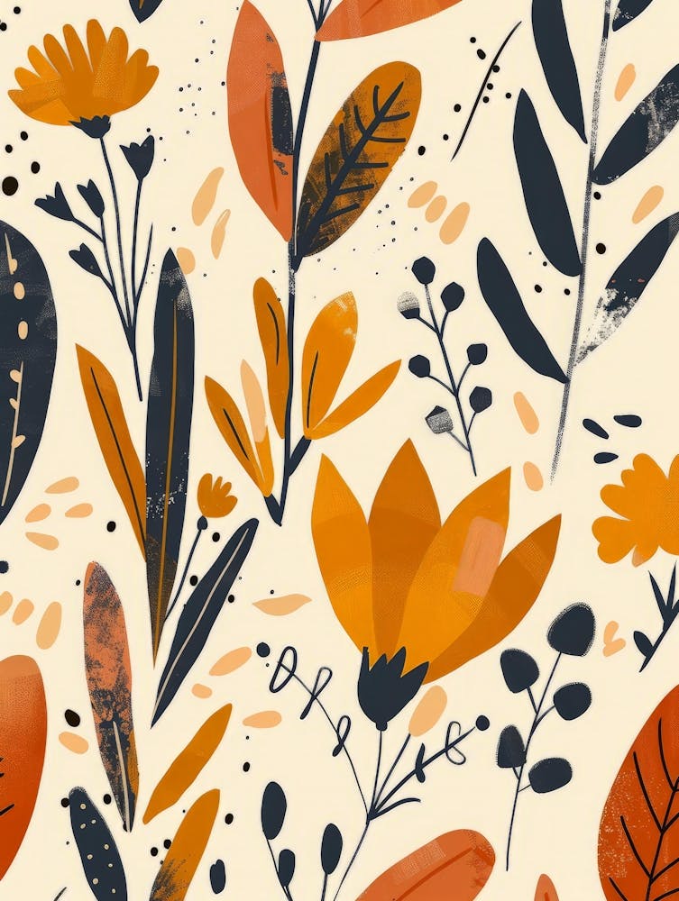 Abstract Floral Pattern 10