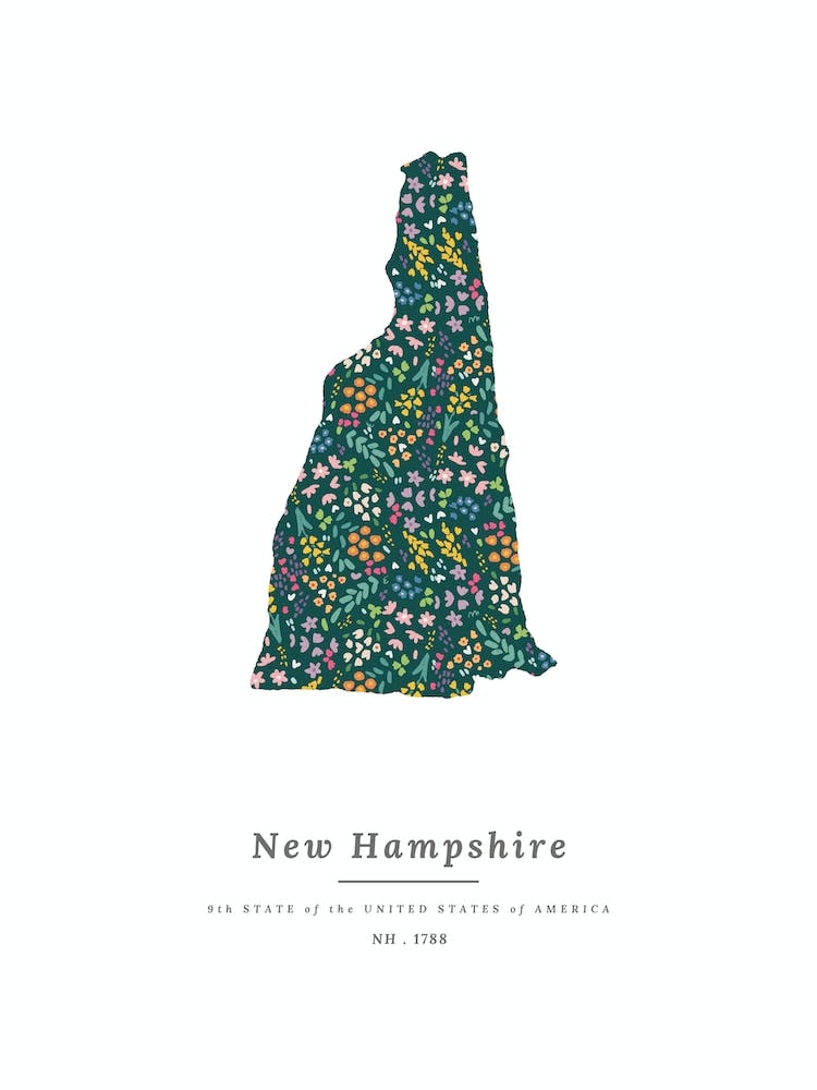 New Hampshire State | Wildflowers on Juniper Green