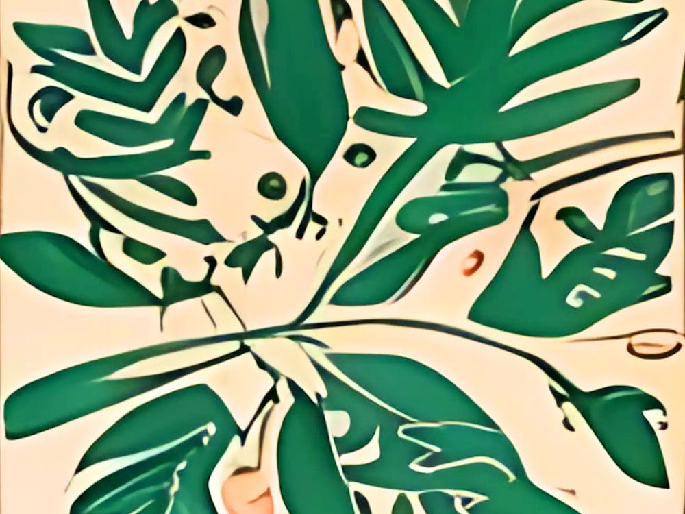 Tropical Leaves 9