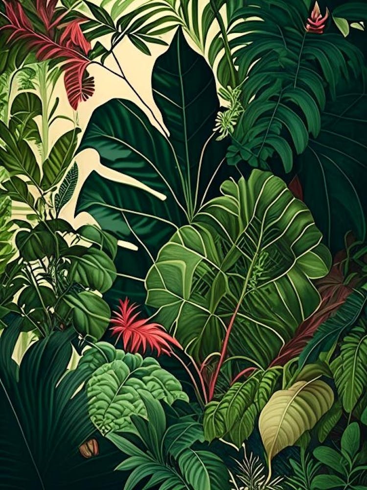 Jungle Foliage 10 Botanicals