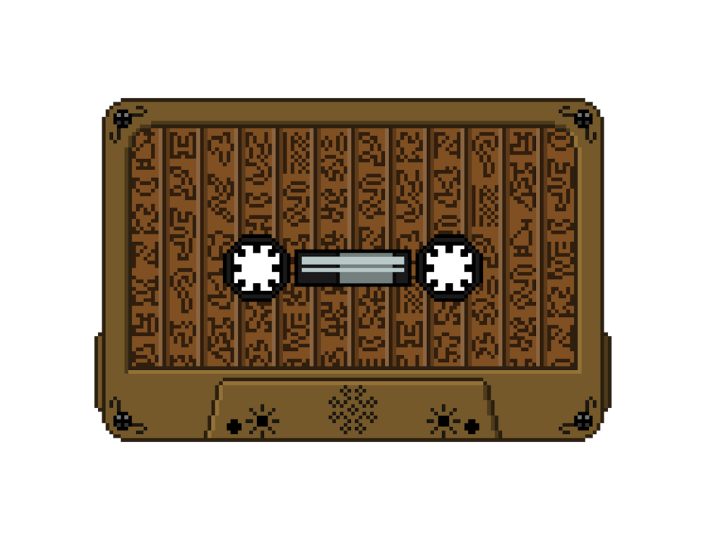 Retro Classic Art Cassette Tape