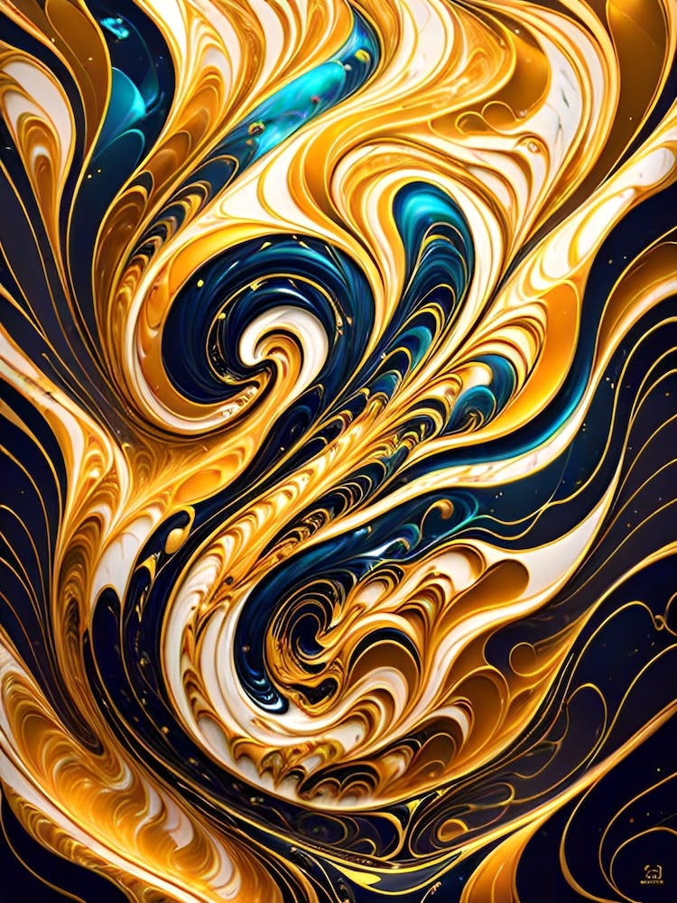 Abstract Painting, Abstract Art, Abstract Painting, Fractal Art, Fractal Art