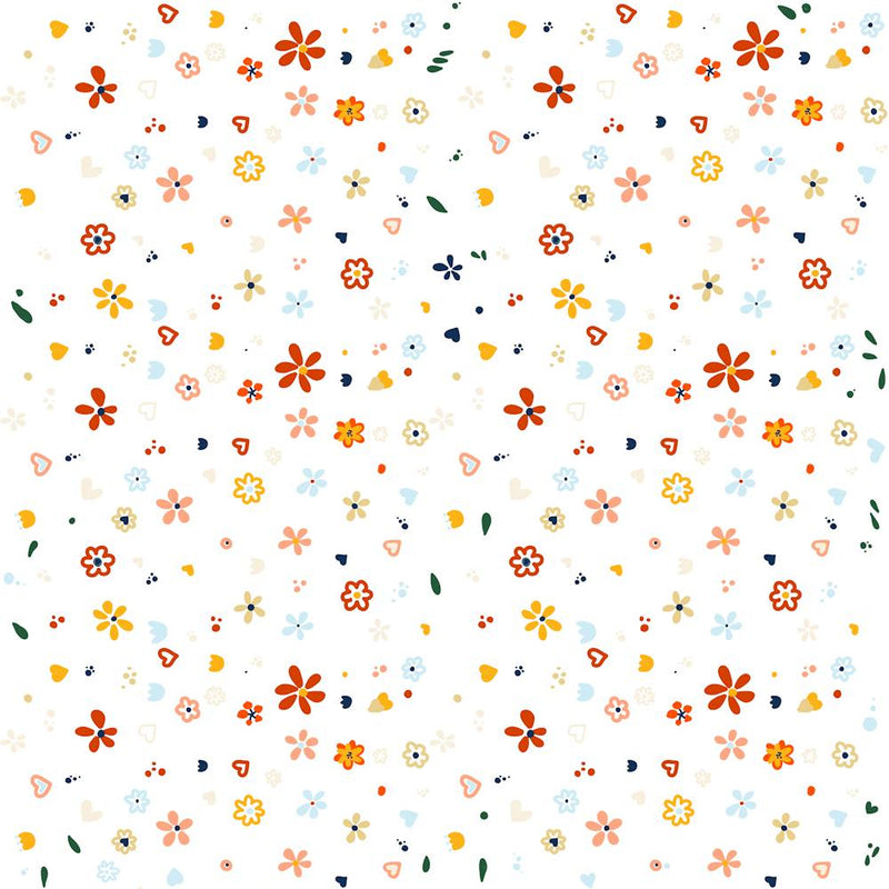 Norvegan Flower Pattern
