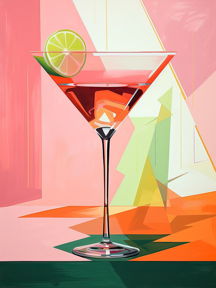 Martini Poster, Alkohol Poster