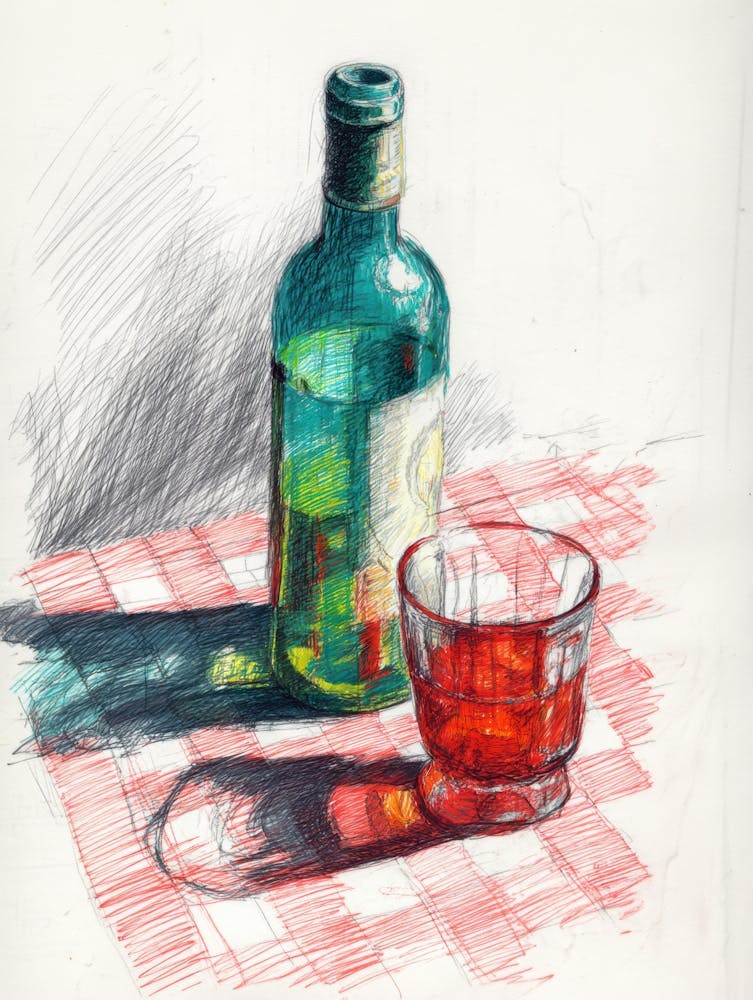 Glass Of Wine 12