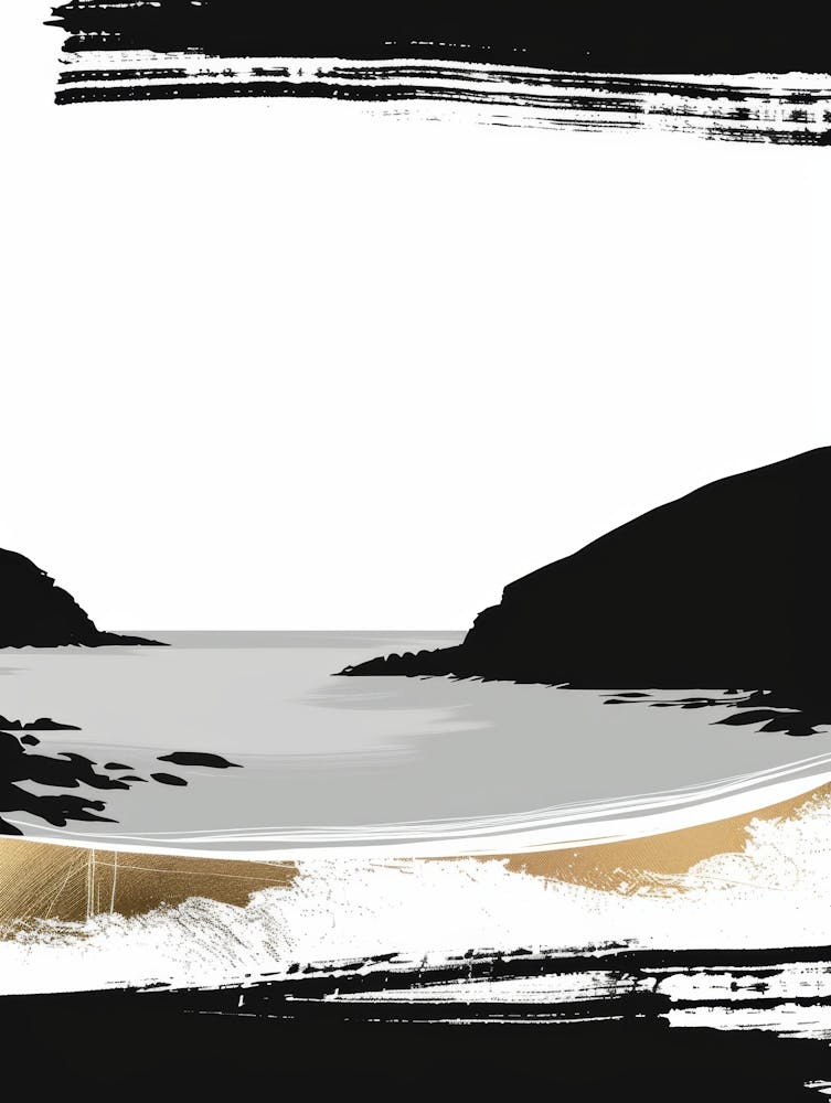 Black And White Painting 10