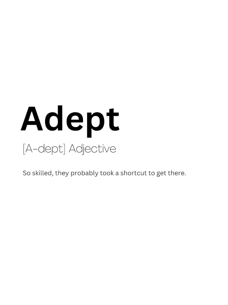 Adept Definition Meaning 1