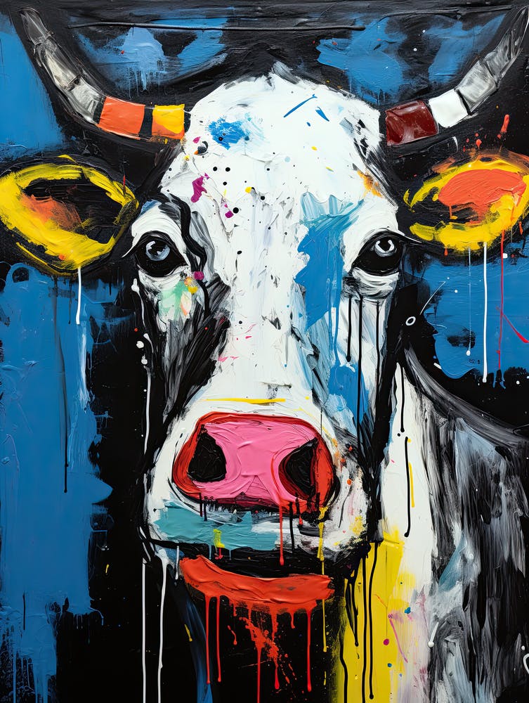 Cow Street art