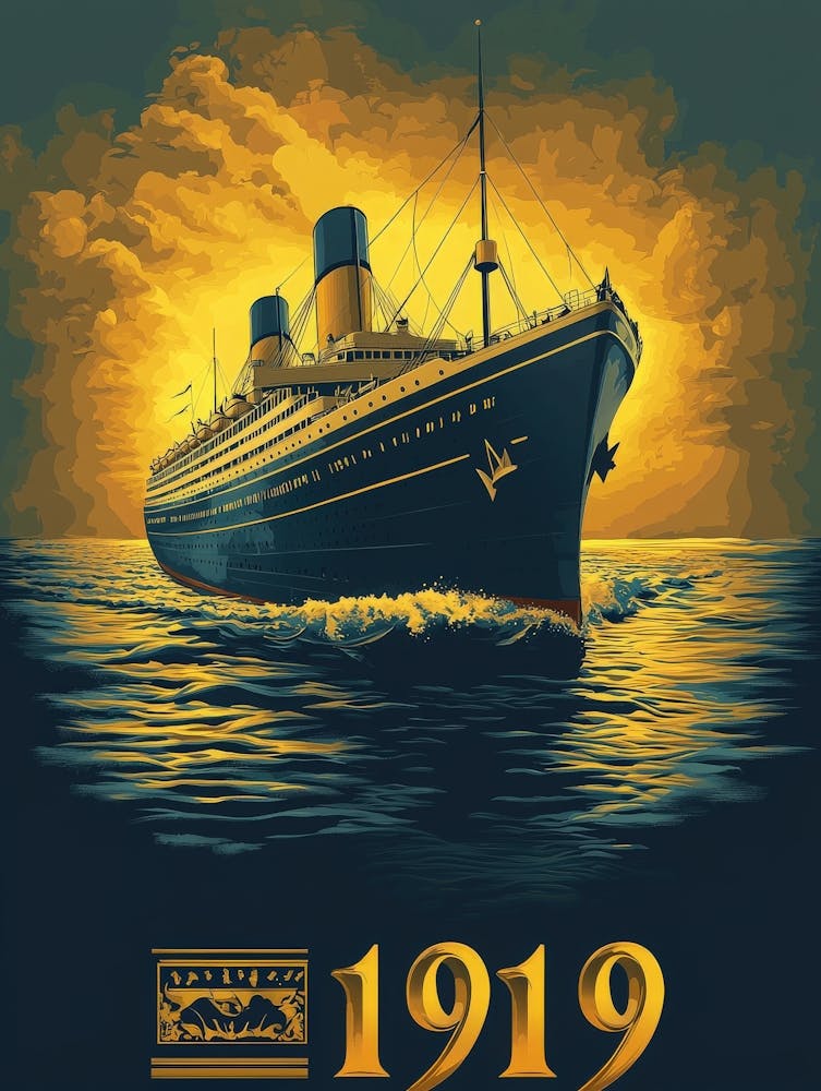 Aihrgdesign A Vintage Travel Poster Promoting Transatlantic S 2ca50edb E3a1 4ba0 Bffe 9761541db031 0