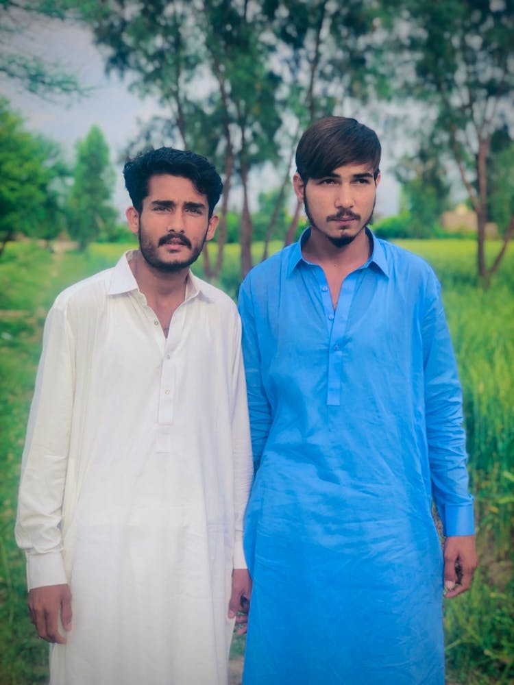 Two Young Men In Pakistan
