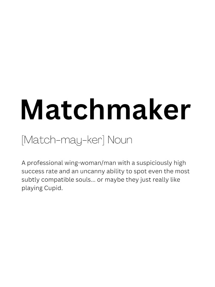 Matchmaker Definition Meaning 1
