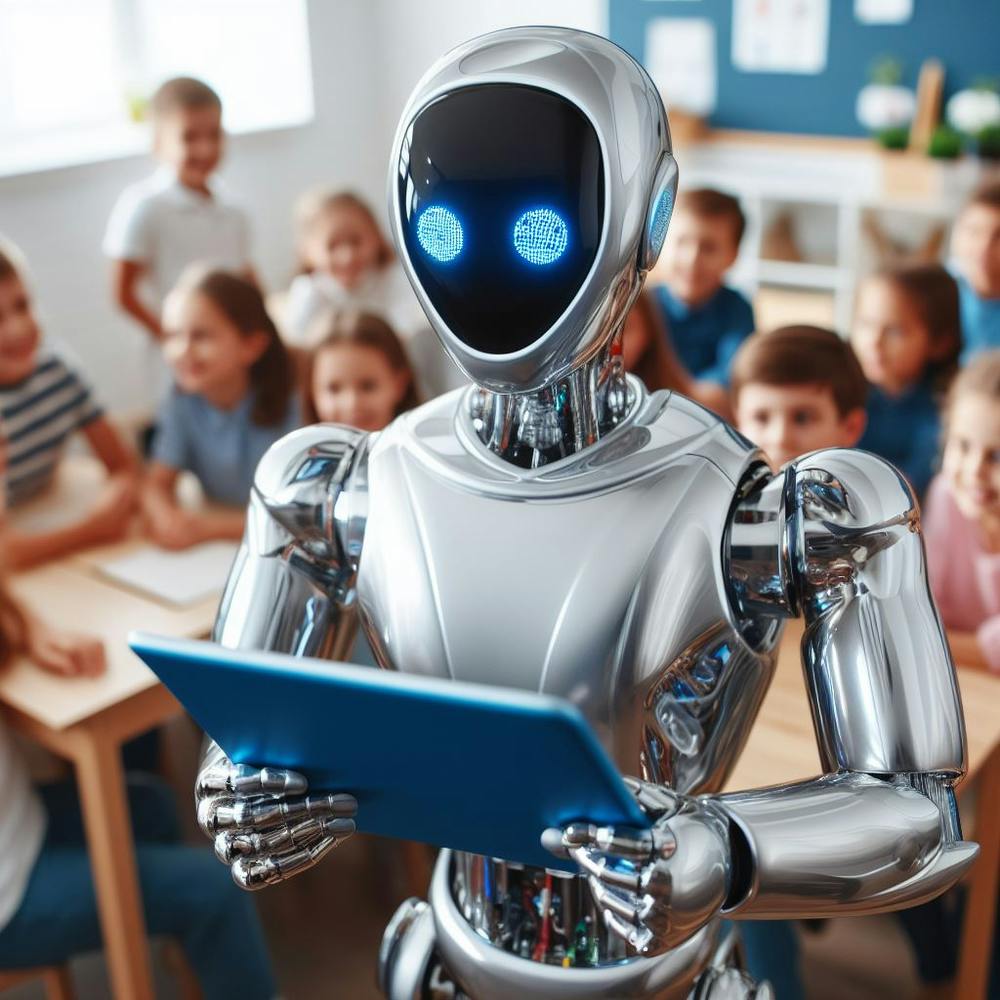 Robot In A Classroom